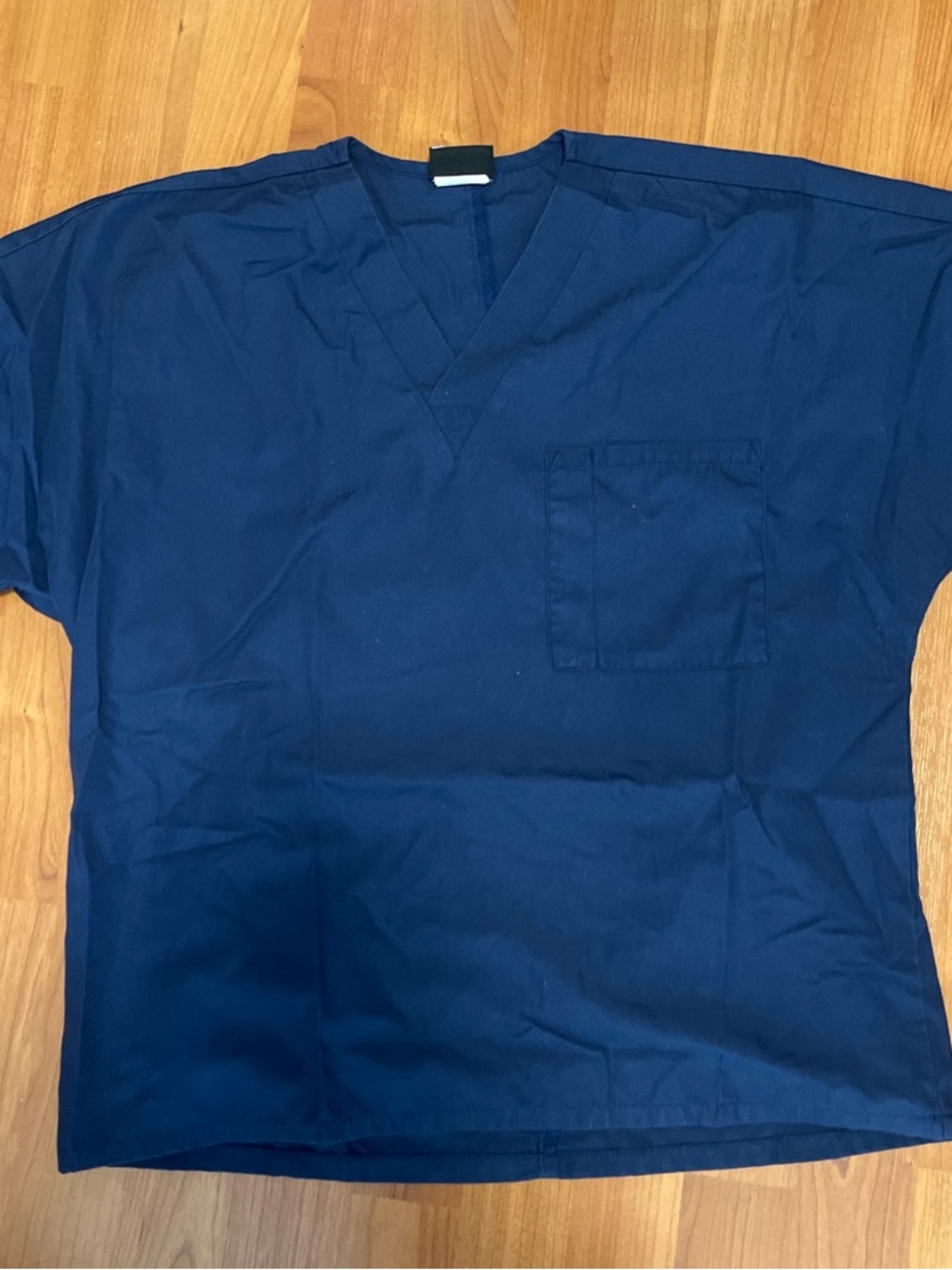 Cherokee unisex Navy Blue V-Neck Short Sleeve Medical Scrub Top